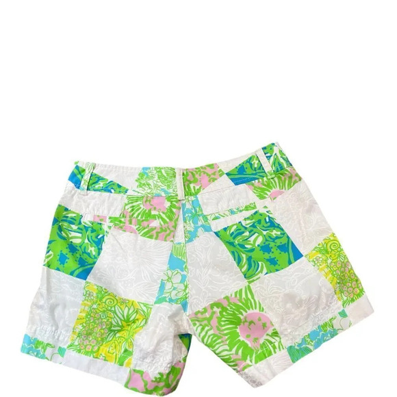 Lioness Patch Callahan Short Lilly Pulitzer 0 EUC Palm Royale - Picture 5 of 10